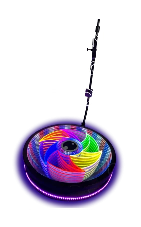 Neon 360 video booth platform